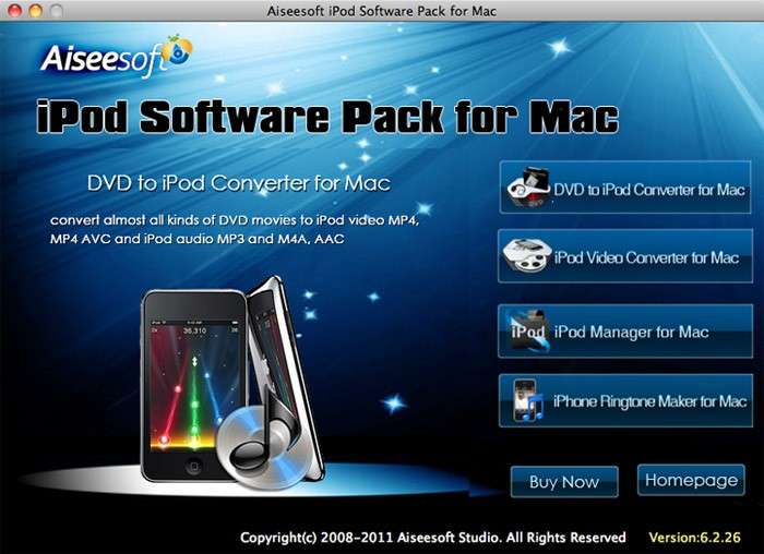 Aiseesoft iPod Software Pack İpod