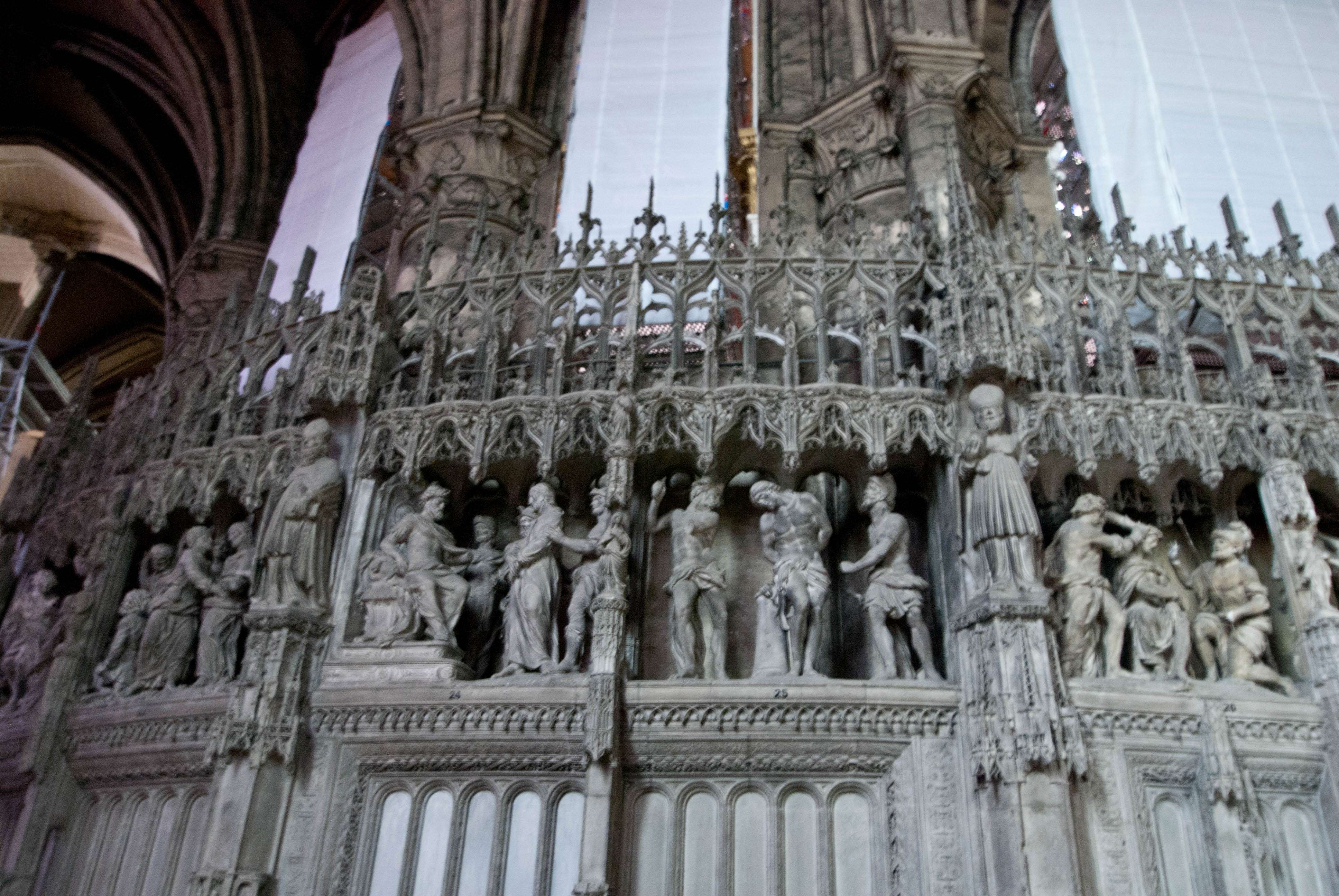 Los pórticos y la escultura en la catedral de Chartres - Chartres: Arte, espiritualidad y esoterismo. (8)